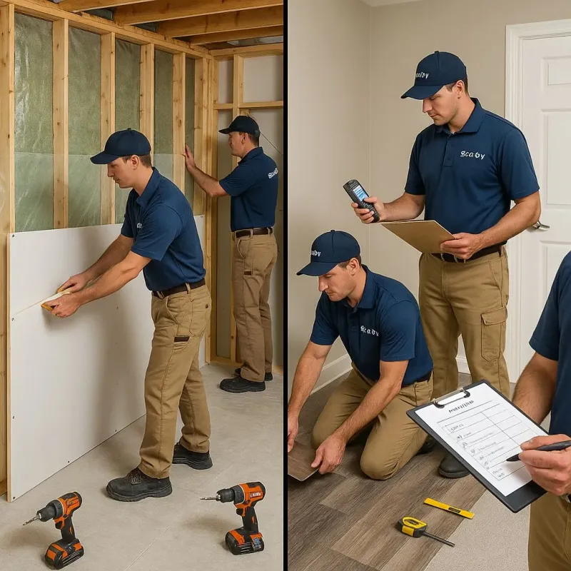 Repairs and Reconstruction process in Dry Ridge, KY